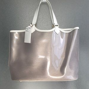 Louis Vuitton White Gold Epi Plage LARGE  Beach Tote ☀️ EUC 📸 NEW PICS📸